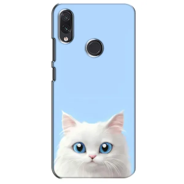 Чехол с рисунком «Белый кот» для Samsung Galaxy M01s Чехол с рисунком «Белый кот» для Samsung Galaxy M01s