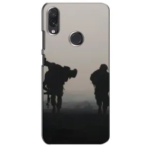 Чехлы на военную тематику для Sansung Galaxy M01s (Бой солдат)