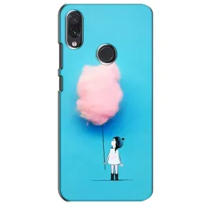 Девчачий Чехол для Sansung Galaxy M01s (Девочка с тучкой)