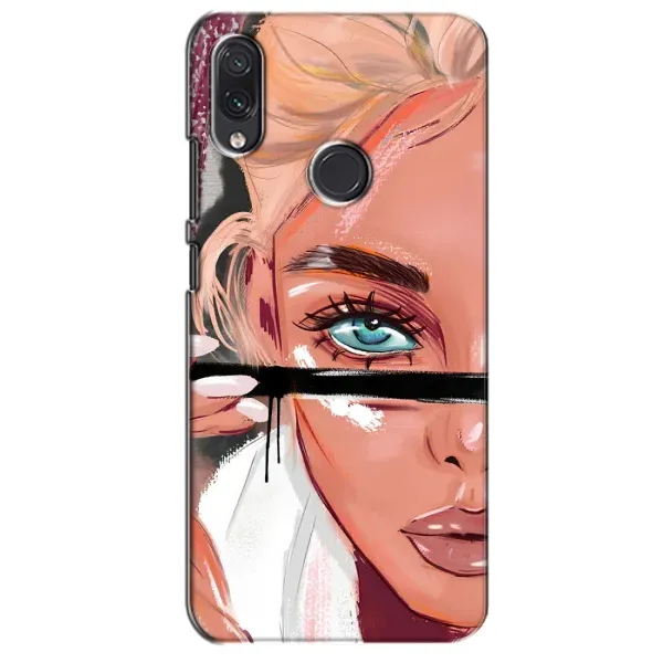 Чехол с рисунком «Девушка и ресницы» для Samsung Galaxy M01s