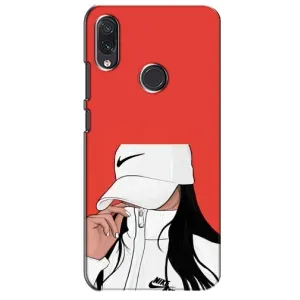 Силиконовый Чехол на Sansung Galaxy M01s с картинкой Стильных Девушек (Девушка Nike)