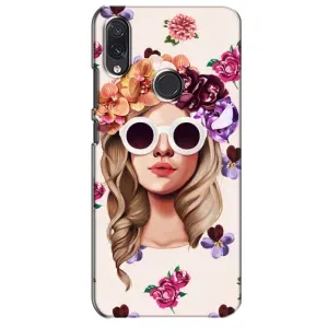 Чехол с картинкой Модные Девчонки Sansung Galaxy M01s (Девушка в очках)