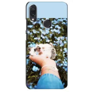 Чохли з зображенням різних тварин на Sansung Galaxy M01s (Їжачок в руці)