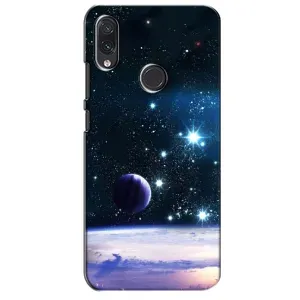 Чехол (ТПУ) с планетами на Sansung Galaxy M01s (Космический вид)