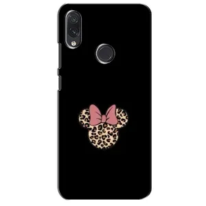 Чехол с леопардовым принтом на Sansung Galaxy M01s (Леопардовая Минни)