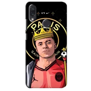 Чехол (TPU) с Футболистом на Sansung Galaxy M01s (Mbappe King)
