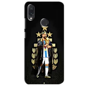 Чехлы Лео Месси Аргентина для Sansung Galaxy M01s (Месси король)
