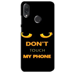 Чехол с Прикольным принтом на Sansung Galaxy M01s (Не трогай мой телефон)