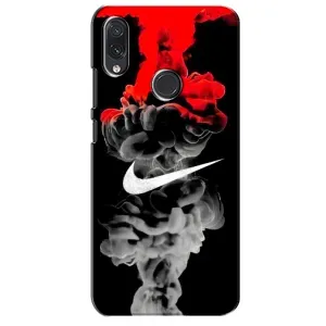 Силиконовый Чехол на Sansung Galaxy M01s с картинкой Nike (Nike дым)