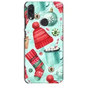 Чехол Санта Клаус для Sansung Galaxy M01s (Одежда)