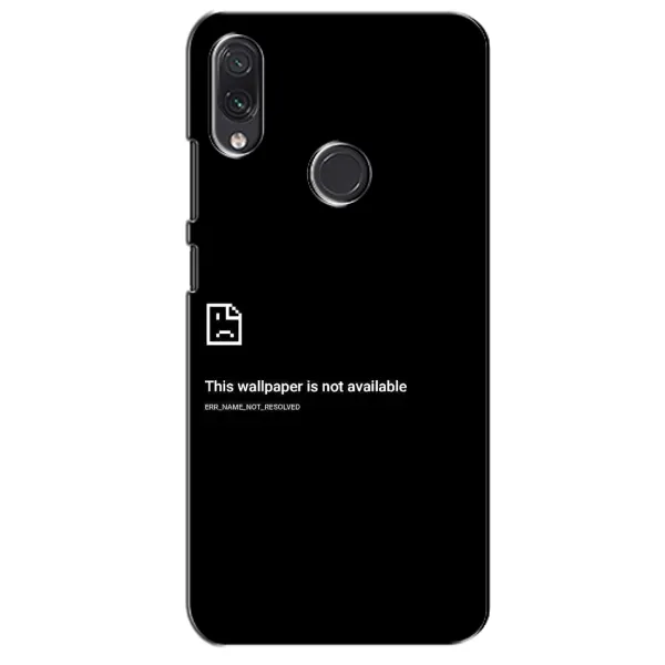 Чехол с рисунком «Ошибка» для Samsung Galaxy M01s