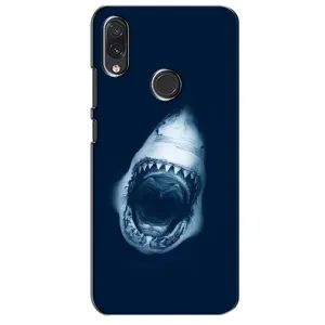Силіконовий бампер з картинкою звірів для Sansung Galaxy M01s (Пащу Акули)