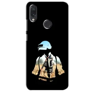 Силиконовый чехол с картинкой "Герой Pubg" на Sansung Galaxy M01s (Пубг мен)