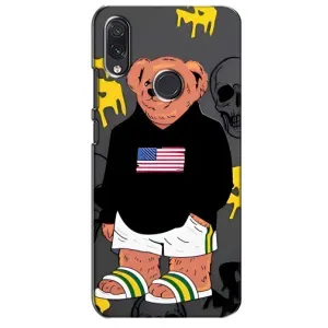 Чехлы Мишка Тедди для Самсунг М01с (Teddy USA)