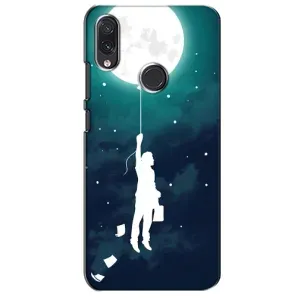 Чехол (ТПУ) с планетами на Sansung Galaxy M01s (To The moon)