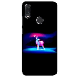 Силіконовий бампер з картинкою звірів для Sansung Galaxy M01s (Яскравий олень)