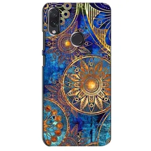 Чехлы со смыслом для Sansung Galaxy M01s (Золотые узоры)