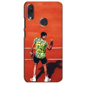 Чехлы с принтом Спортивная тематика для Sansung Galaxy M10s (Алькарас Теннисист)