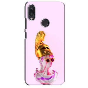 Чехол с Прикольным принтом на Sansung Galaxy M10s (АРТ Статуя)
