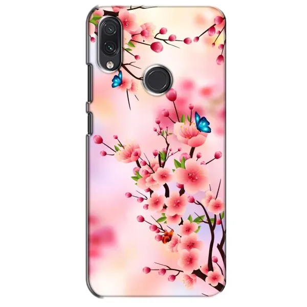 Чехол с рисунком «Бабочки на сакуре» для Samsung Galaxy M10s Чехол с рисунком «Бабочки на сакуре» для Samsung Galaxy M10s