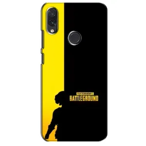 Чохол (TPU) з картинкою "Лого Пабг" на Самсунг Галаксі М10с (Battlegrounds)