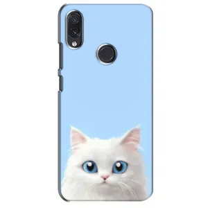Чохол на тематику: Коти для Samsung Galaxy M10s (Білий кіт)