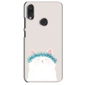 Чохол на тематику: Коти для Samsung Galaxy M10s (Білий котик)