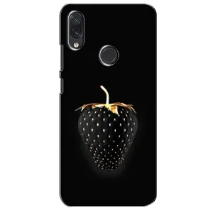 Чехол с изображением вкусной еды для Sansung Galaxy M10s (Чёрная клубника)