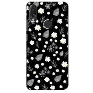 Чохли з тематикою "КВІТИ" на Sansung Galaxy M10s (цвітіння на чорному)