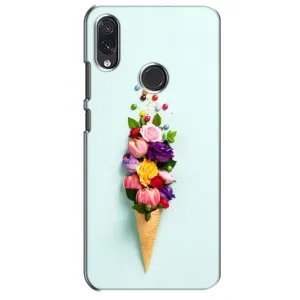 Чохли з тематикою "КВІТИ" на Sansung Galaxy M10s (Квітка-морозиво)