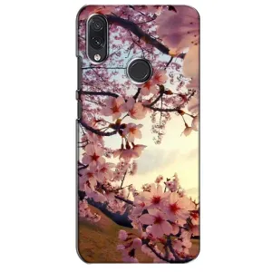 Чехол с принтом САКУРЫ на Sansung Galaxy M10s (Цветущая сакура)