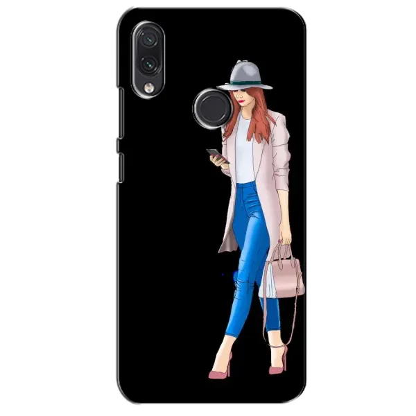 Чехол с рисунком «Девушка со смартфоном» для Samsung Galaxy M10s Чехол с рисунком «Девушка со смартфоном» для Samsung Galaxy M10s