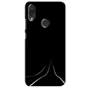Чехол с картинками на черном фоне для Sansung Galaxy M10s (Дорога)