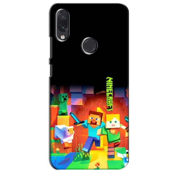 Чехол с рисунком «Герой Майнкрафт» для Samsung Galaxy M10s