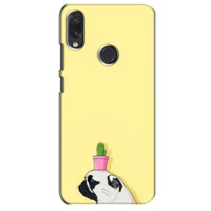 Бампер для Sansung Galaxy M10s з картинкою "Песики" (Кактус на голові)