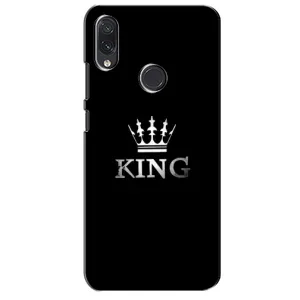 Чохол (Корона на чорному фоні) для Самсунг Галаксі М10с (KING)