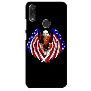 Чехол Флаг USA для Sansung Galaxy M10s (Крылья США)