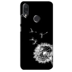 Силіконовий Чохол з кульбабками на Sansung Galaxy M10s (Кульбабка на чорному)