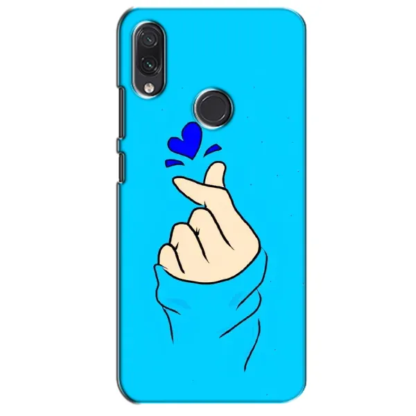 Чехол с рисунком «Сердце на синем» для Samsung Galaxy M10s Чехол с рисунком «Сердце на синем» для Samsung Galaxy M10s