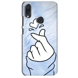 Чехлы (Знак сердечка) на Sansung Galaxy M10s (Сердечка знак)