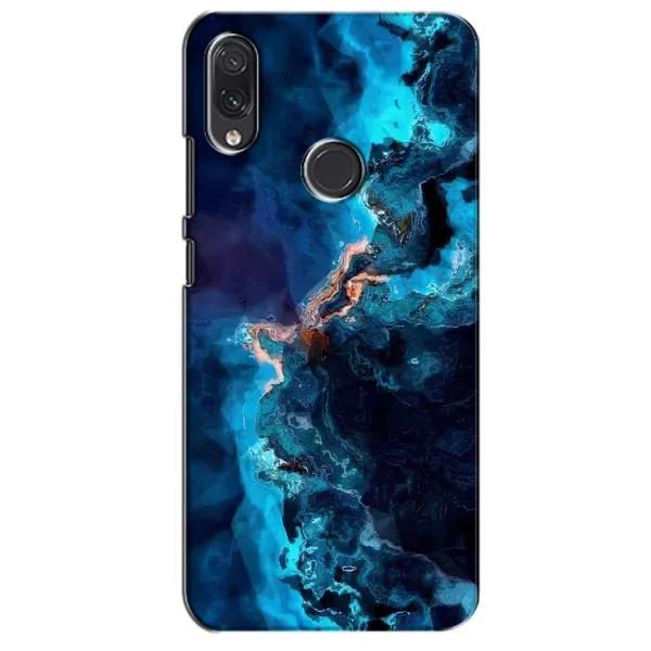 Чехол с рисунком «Синий мрамор» для Samsung Galaxy M10s Чехол с рисунком «Синий мрамор» для Samsung Galaxy M10s