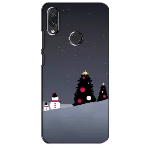 Чехлы на Новый Год Sansung Galaxy M10s (Снеговички)