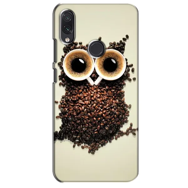 Чехол с рисунком «Сова с зерен кофе» для Samsung Galaxy M10s Чехол с рисунком «Сова с зерен кофе» для Samsung Galaxy M10s