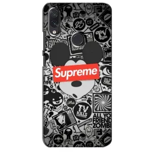 Чехол с Брендами одежды на Самсунг Галакси М10с (Supreme Маус)