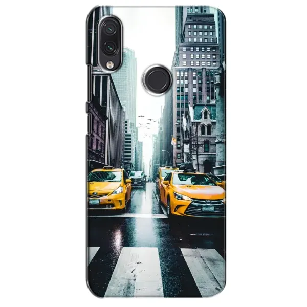 Чехол с рисунком «Такси» для Samsung Galaxy M10s