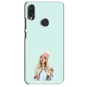 Силіконовый Чохол на Sansung Galaxy M10s з картинкой Модных девушек (В шапці)