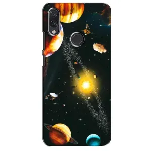 Чохол (ТПУ) з планетами на Sansung Galaxy M10s (Вид з космосу)
