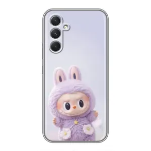 Чехол с принтом Лабубу для Sony Xperia 1 VI (Фиолетовый Лабубу)