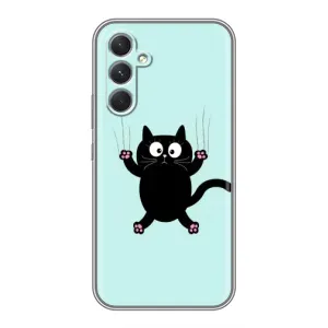 Силиконовый чехол с котиком для Sony Xperia 1 VI