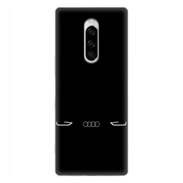 Чехол с рисунком «Силует Audi» для Sony Xperia 1 Чехол с рисунком «Силует Audi» для Sony Xperia 1